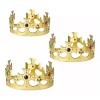 Jasu Set De 3 Coronas Rey Mago Niño Oferta Juguete
