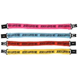 U.S. Toy Jesus Loves Me Clasp Bracelets (SS-UST-JA129)