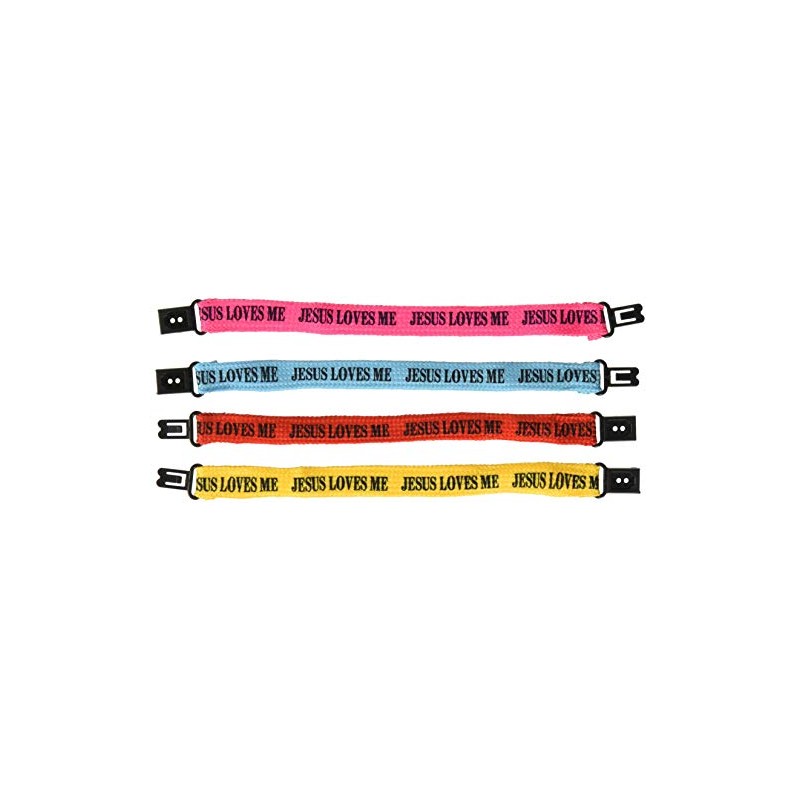 U.S. Toy Jesus Loves Me Clasp Bracelets (SS-UST-JA129)