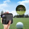 SEIWEI Black Portable Laser Distance Finder High Precision Telescope 6X