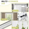 VIOREMOS Tension Curtain Rod 31 to 112 In Extra Long