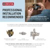 Delta Windemere 14 Series Single-Function Valve Trim Kit, Oil Rubbed