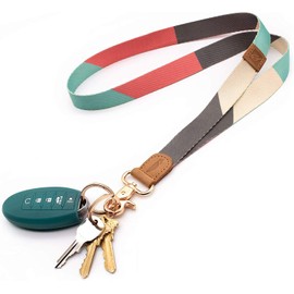 POCKT Neck Lanyard Key Chain Holder for Men and Women - Cool Wallets and ID Badge Holders | Cross