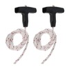 EMSea 2x Recoil Starter Handle Rope Kits, Dia 4.5mm 1