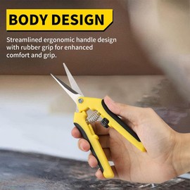 GlamorDove Hair Extension Bonding Tool Keratin Bond Cutting Pliers Wire Flush Cutters Wire Clippers Nippers with Sharp Blades Keratin Hair Extensions (1PCS Yellow)