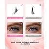 MERETON Spire Lashes Premade Pyramid Spike Lash Fans - D