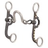 4-5/8" Pony Bit, Chain Mouth with Port, Buffed Black