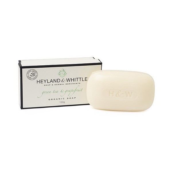 Heyland & Whittle Organic Soap Bar Greentea Grapefruit Bath Soap Hand Soap 150 g