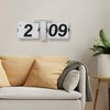 CeRaBuRET Flip Clock with High Accuracy, Retro Style Flip Desk