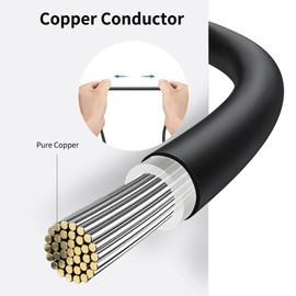 ZkeeShop 16AWG DC5521 DC to DC Power Cable Male to Male Power Cable Compatible with Starlink Mini Cable 6M
