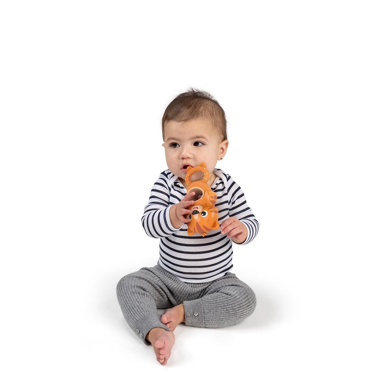 Baby Einstein Teethe & Wobble Tinker Tiger Teether Toy, BPA