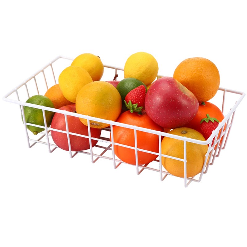 Orgneas Freezer Organizer Bins Metal Wire Storage Baskets for Upright