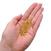 Gold Plated Jump Rings 4mm 400pcs (0.7mm Thickness) for Jewellery