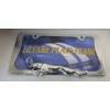 Decor Panther , Jaguar Zinc Chrome Metal License Plate Frame.