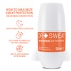 DR SWEAT Antiperspirant Roll On for Excessive Sweating, Clinical Strength