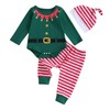 RWYBEYW My First Christmas Baby Girl Boy Outfit Christmas Elf