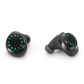 SHAKEROK Wireless Earbuds, Touch Control HD Stereo Sound Bluetooth 5.0 Wireless Earphones in-Ear with Charging Box, 15H Playtime Sport Cordless Headphones IPX5 Waterproof for Running, Wireless Headsets Built-in Microphone(Black)