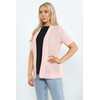 Loxdonz Women's Classic 3/4 Sleeve Shrug Cardigan for Dresses Open