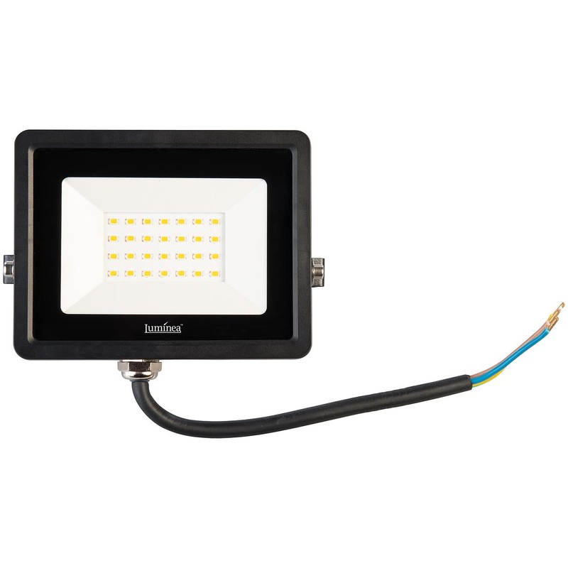 Luminea 20W 2000LM IP65 3000K LED Floodlight Mini Outdoor Floodlight