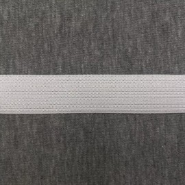Unbranded 3/4" Braided Elastic White Band 48 yards Roll 19mm Polyester & Latex Thread