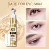 24K Gold Body Cream, Anti-Wrinkle Formula, Helps Reduce Dark Circles