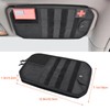 1000D Sun Visor Organizer with Zipper Visor Storage Pouch, Car