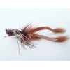 FISHIN ADDICT Frog pike fishing fly zonker Size 2 /