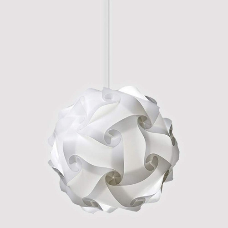 Surenhap Puzzle Lampshade Flexible Chandelier Shade DIY Ceiling Light Cover