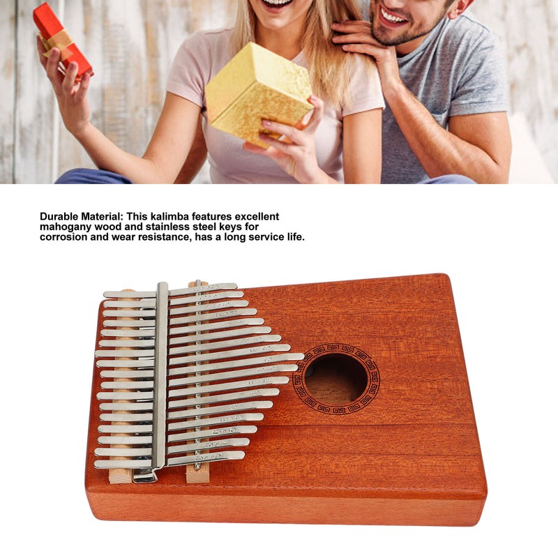 17 Tones Thumb Piano Set 17 Keys Kalimba with Tuning