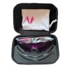 100% Sunglasses 60000-00014 Hypercraft Gloss Light Gray, Purple Mirror Lens