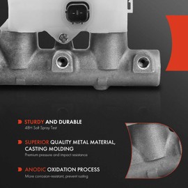 A-Premium - Cilindro maestro de freno con depósito y tapa compatible con vehículos Honda, para 2007 2008, L4 1.5L - Reemplaza # 46100SLNA01, 8322679