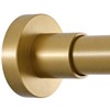 BRIOFOX Shower Curtain Rod Adjustable 18-64 Inch, Stainless Steel Spring