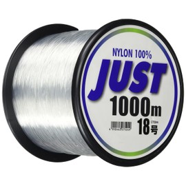 YAMATOYO, Nylon Line, Just-1000m, No. 18, 60lb, Clear