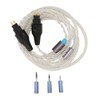 2 Pin Sound Cable 4 Core Silver Plated Copper 3
