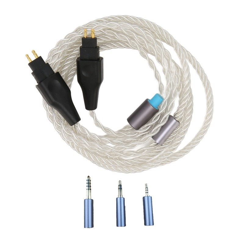 2 Pin Sound Cable 4 Core Silver Plated Copper 3