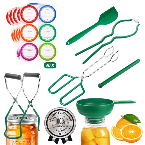 HOMKULA Canning Supplies Starter Kit - Canning Kits Set for