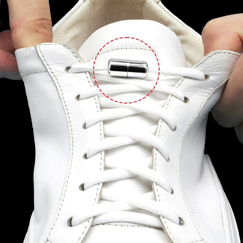 6 Pares/set Agujetas Cordones Elásticos Para Tenis