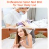 Professional Nail Drill with Foot Pedal Drill Bits Electric Nails