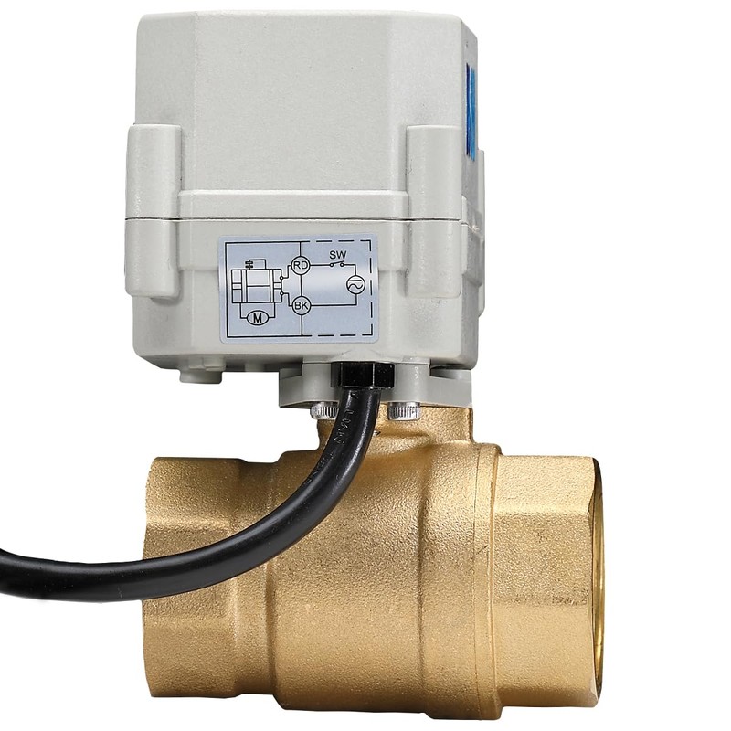 HSH-Flo 1/2" 3/4" 1" 1-1/4" 12V/24VAC/DC 110V-230VAC Brass/Copper On/Off Normally