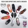 Fresh Flow Shoe Trees |Medium 10-Pack| Simple, Aerated Shoe Trees
