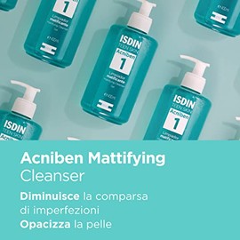 Isdin Acniben Gel Limpiador Matificante Piel Grasa 400ml