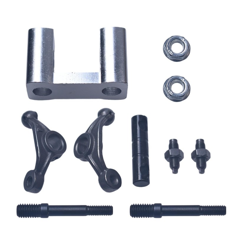 Racing Shaft Rocker Arm Set w Silver For Predator 212cc