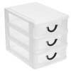 KOMBIUDA Organizer Box Elegant Storage for Cosmetics and Stationery for