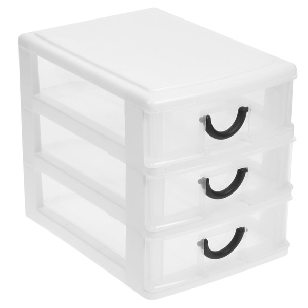 KOMBIUDA Organizer Box Elegant Storage for Cosmetics and Stationery for