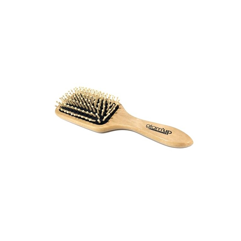 Black Square Wooden Brush