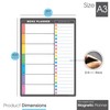 The Magnet Shop A4 Weekly Menu Planner - Dry Erase
