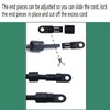 Pmsanzay 2 Pack Kayak Bungee Paddle Holder Kayak Paddle Clip