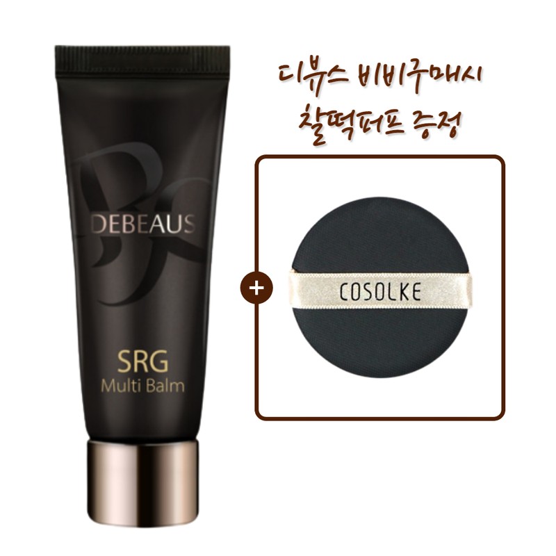 Deviews Multi Balm BB Cream 20gx6 + Puff Peptide BB