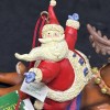 Kurt Adler Christmas Holiday Whimzles Santa On Reindeer ornament NIB