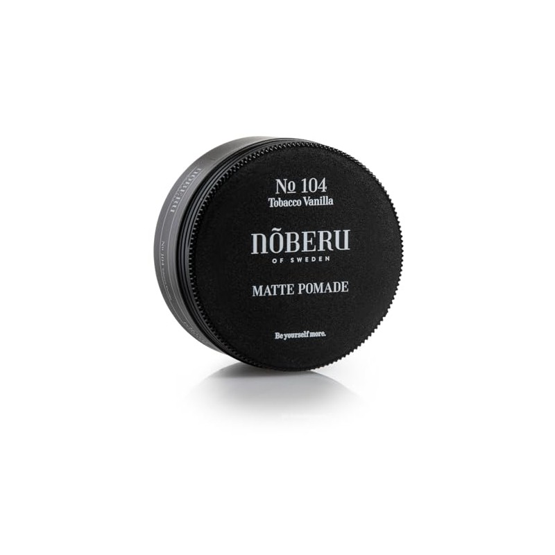 NOBERU OF SWEDEN MATTE POMADE Nº 104 Tabaco Vainilla 80ml